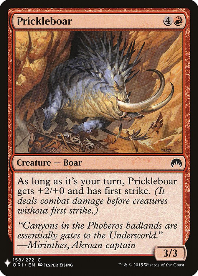 Prickleboar [Mystery Booster] (MB1 1027)