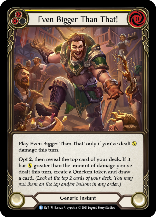 Even Bigger Than That! (Yellow) [EVR174] 1st Edition Normal