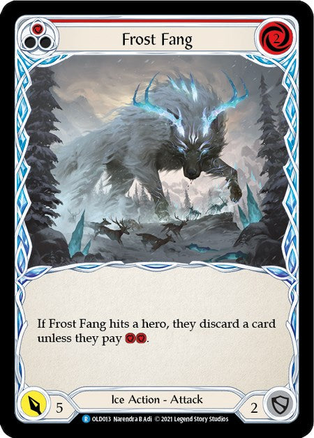 Frost Fang (Red) [OLD013] 1st Edition Normal