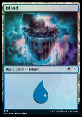 Island (Mill) (552) [Secret Lair Drop Promos] (PSLD 552)