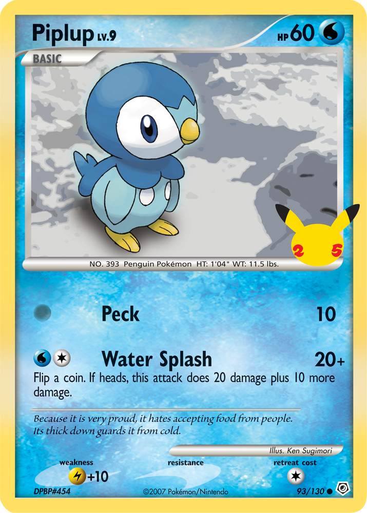 Piplup [First Partner Pack]