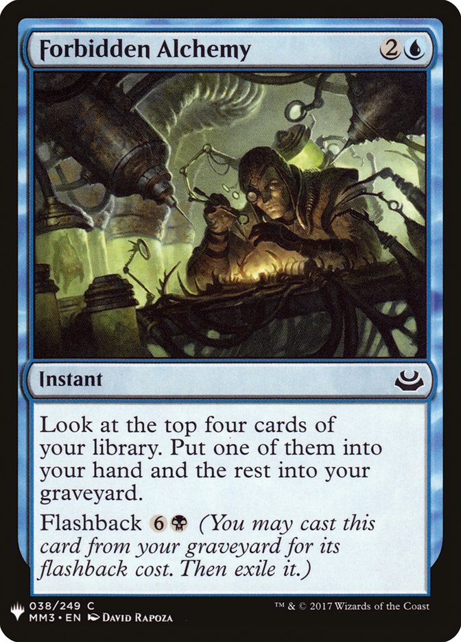 Forbidden Alchemy [Mystery Booster] (MB1 385)