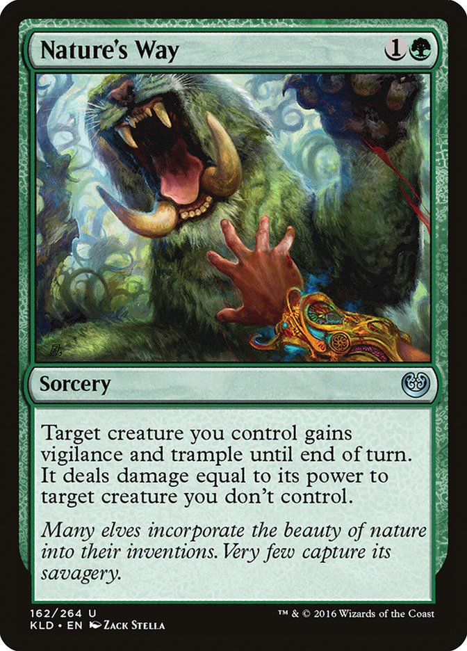 Nature's Way [Kaladesh] (KLD 162)