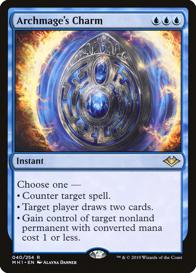Archmage's Charm [Modern Horizons] (MH1 40)