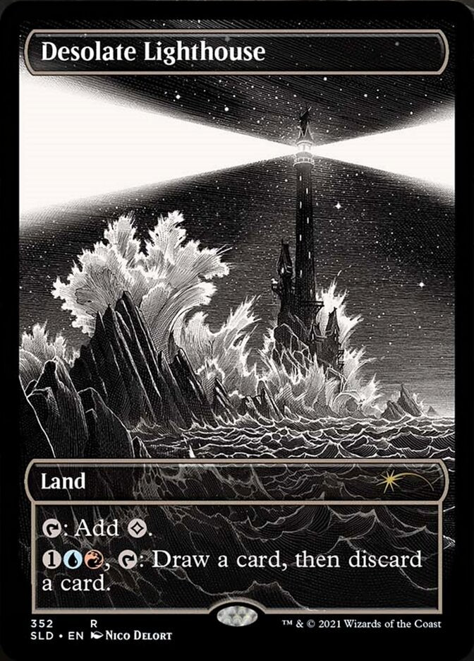 Desolate Lighthouse (Showcase) [Secret Lair Drop] (SLD 352)