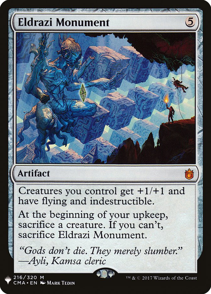 Eldrazi Monument [Mystery Booster] (MB1 1577)