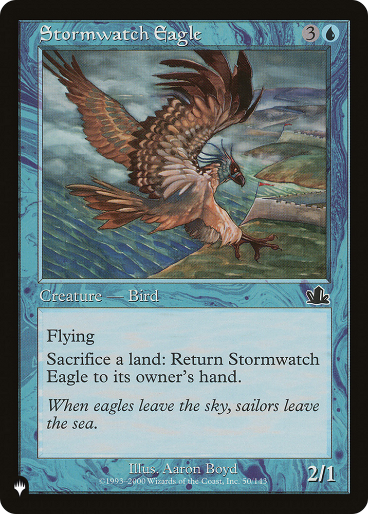 Stormwatch Eagle [The List] (LPCY 50)