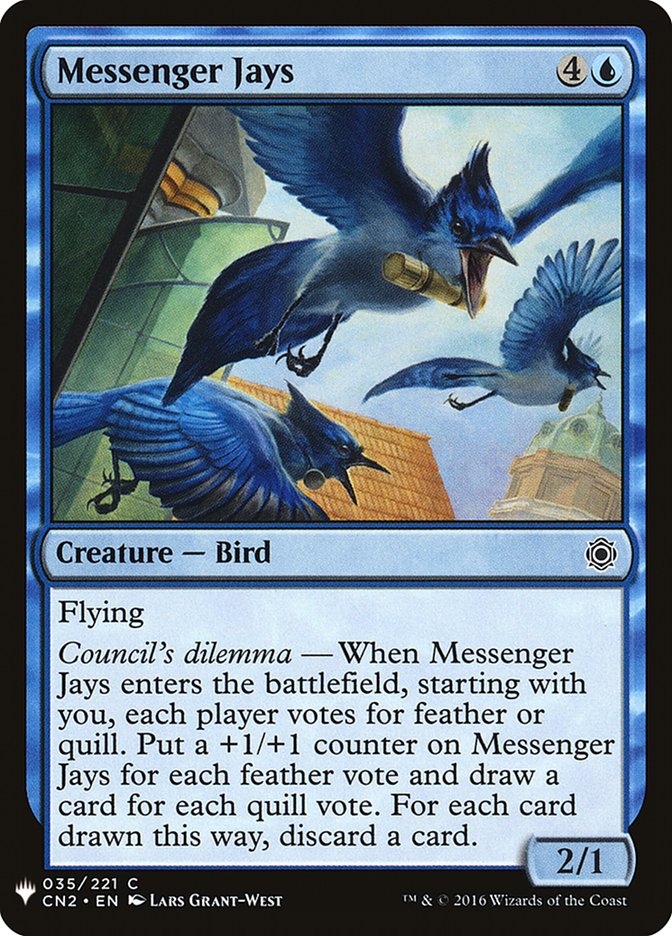 Messenger Jays [Mystery Booster] (MB1 427)