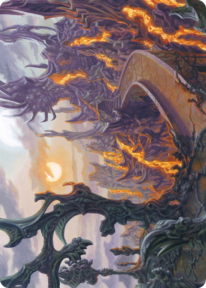 Drossforge Bridge Art Card [Modern Horizons 2 Art Series] (AMH2 73)