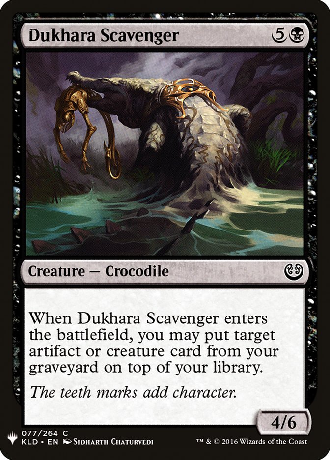 Dukhara Scavenger [Mystery Booster] (MB1 640)