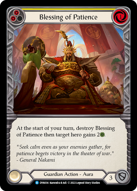 Blessing of Patience [DYN034] (Dynasty)
