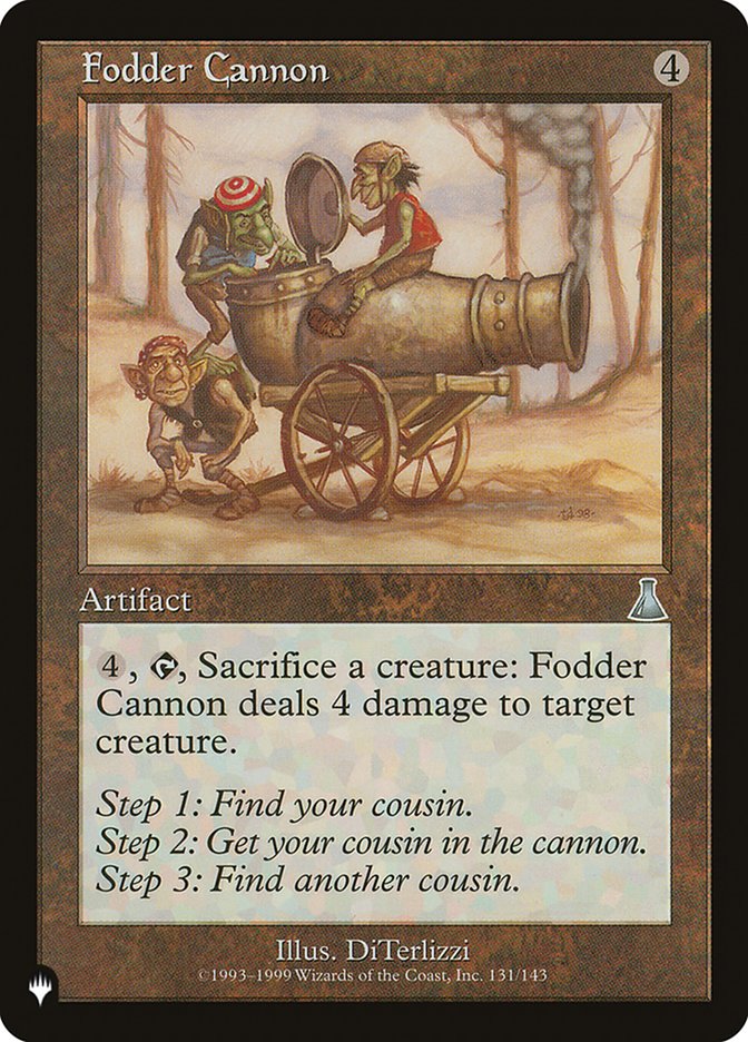 Fodder Cannon [The List] (LUDS 131)