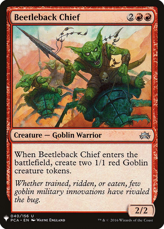 Beetleback Chief [Mystery Booster] (MB1 852)