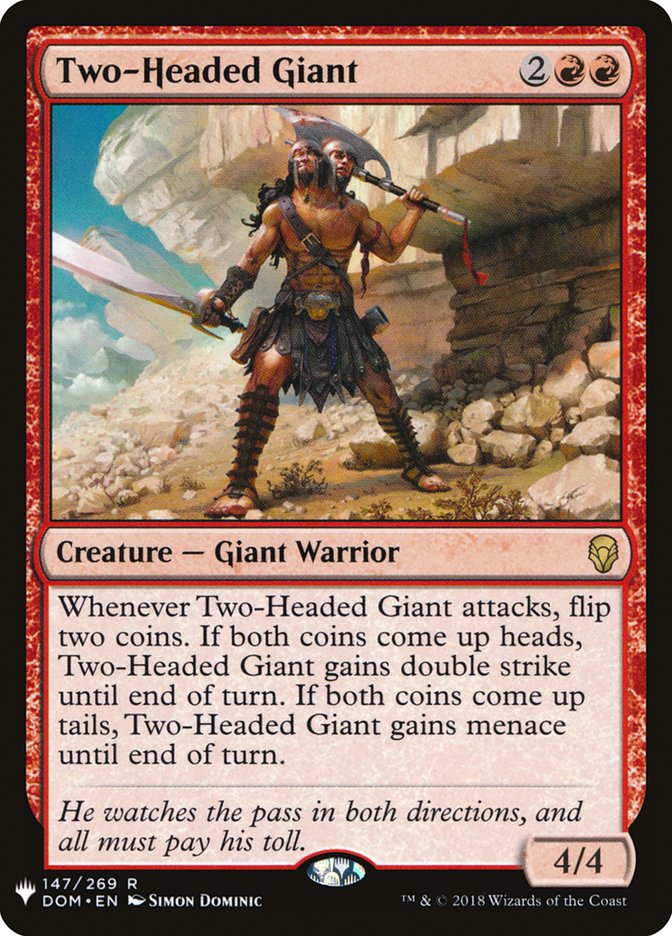 Two-Headed Giant [Mystery Booster] (MB1 1086)