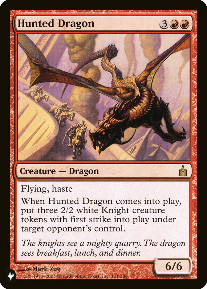 Hunted Dragon [The List] (LRAV 131)