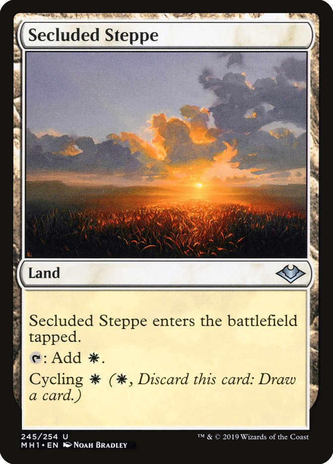 Secluded Steppe [Modern Horizons] (MH1 245)