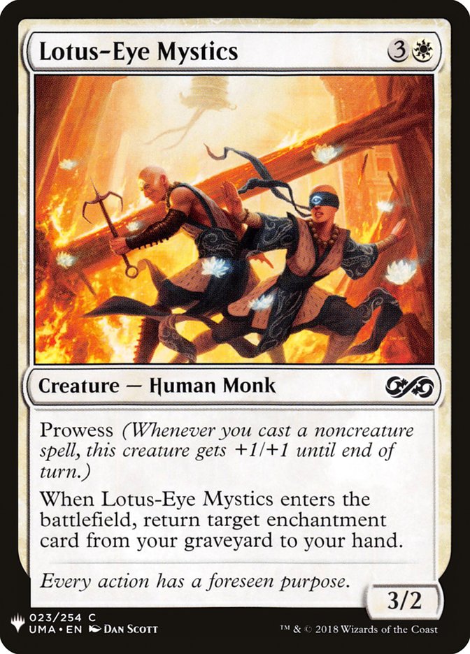 Lotus-Eye Mystics [Mystery Booster] (MB1 166)