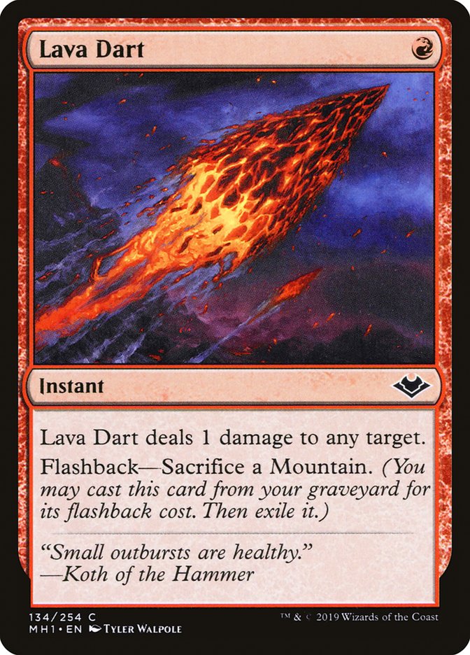 Lava Dart [Modern Horizons] (MH1 134)