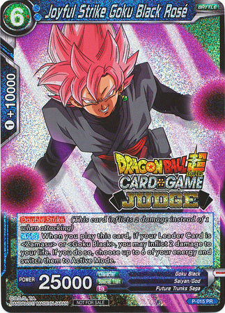 Joyful Strike Goku Black Rose [P-015]