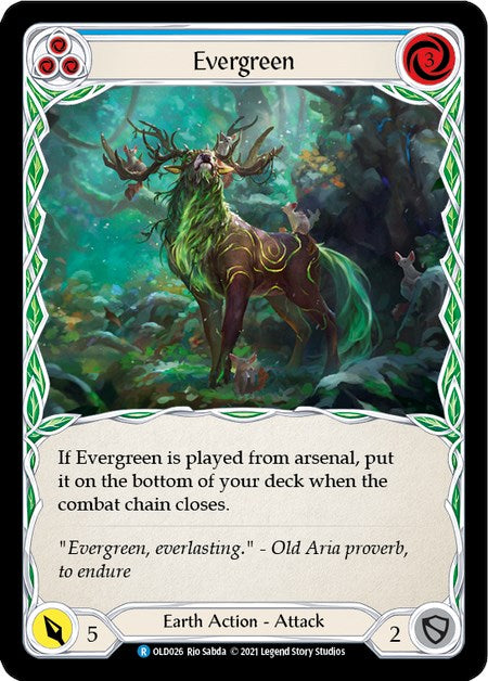 Evergreen (Blue) [OLD026] 1st Edition Normal