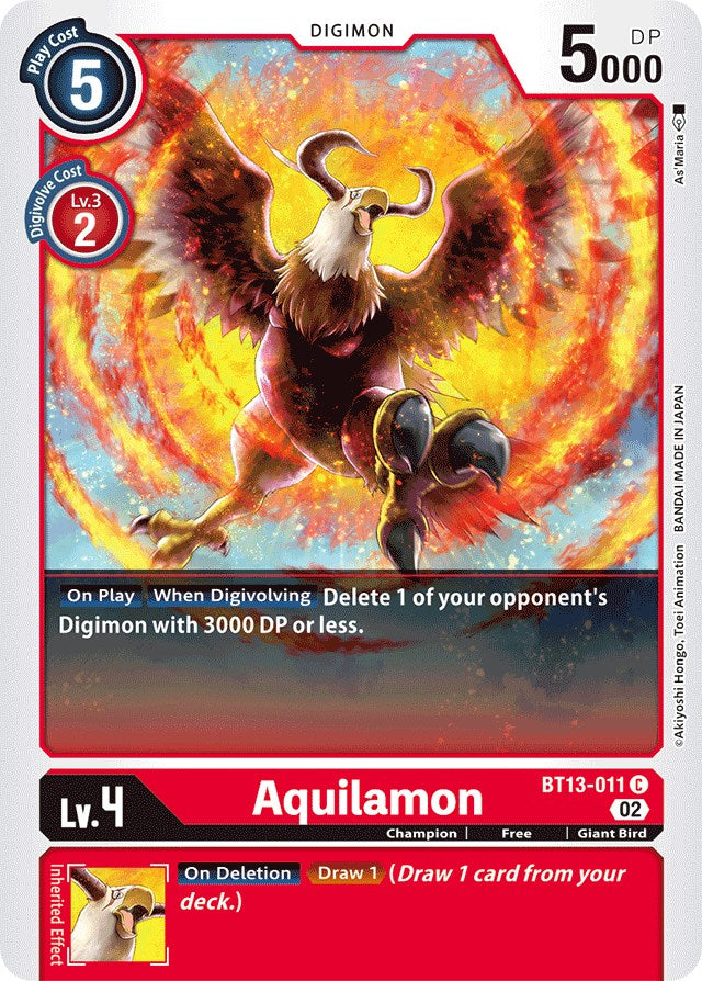 Aquilamon [BT13-011] [Versus Royal Knight Booster]