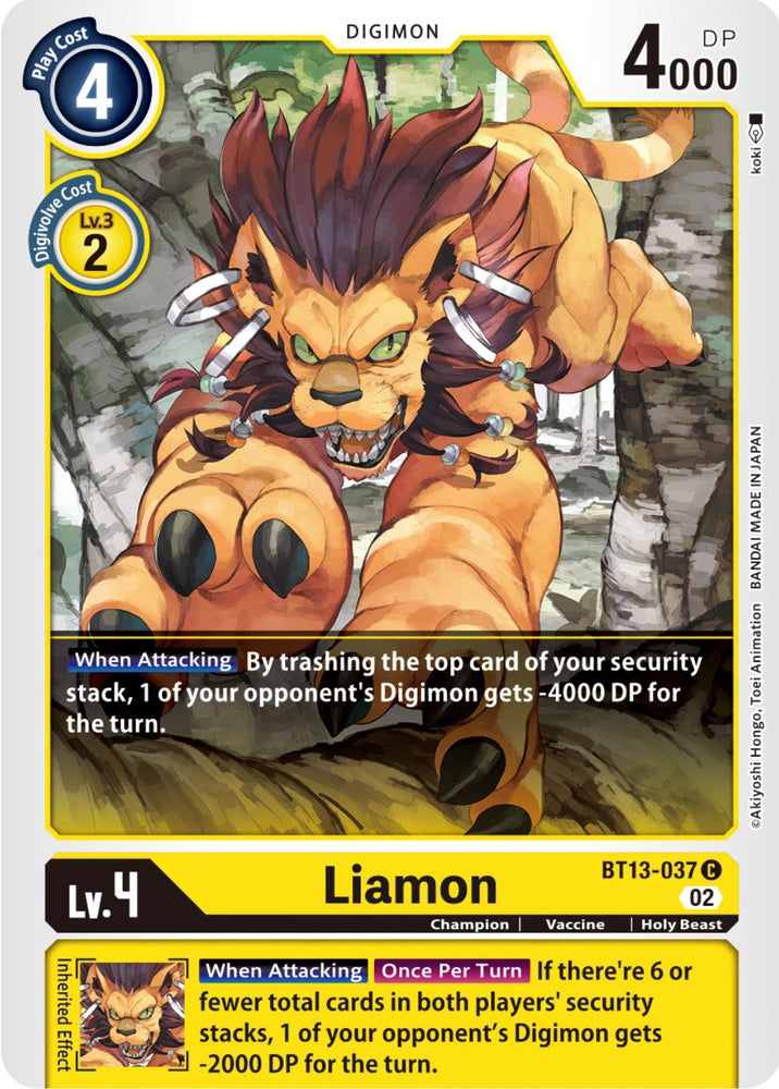 Liamon [BT13-037] [Versus Royal Knight Booster]