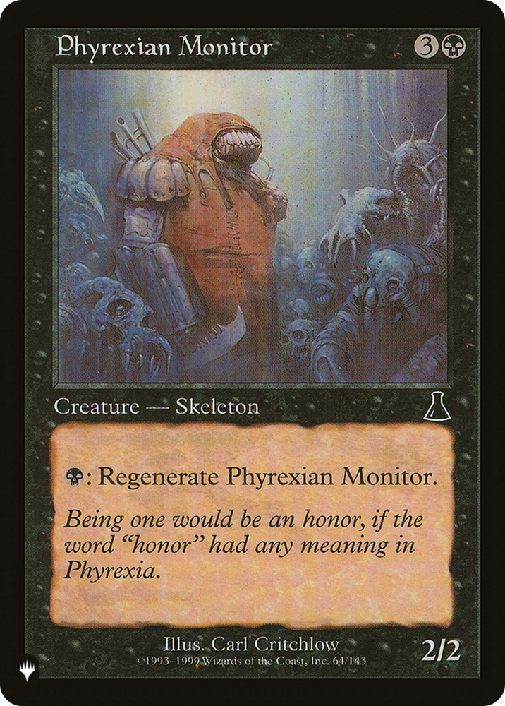 Phyrexian Monitor [The List] (LUDS 64)