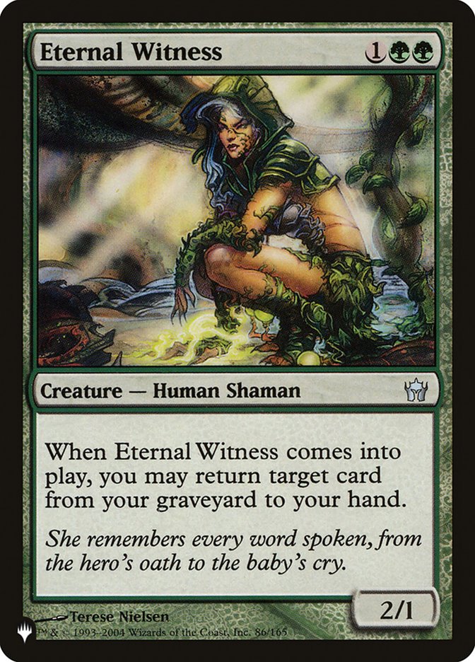 Eternal Witness [The List] (L5DN 86)