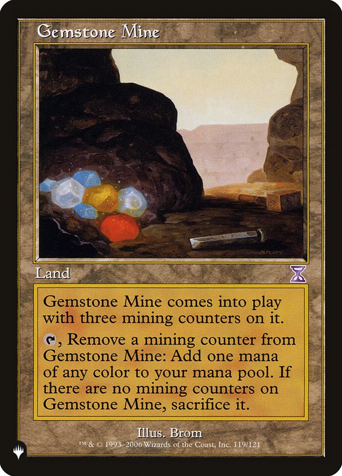 Gemstone Mine [The List] (LTSB 119)