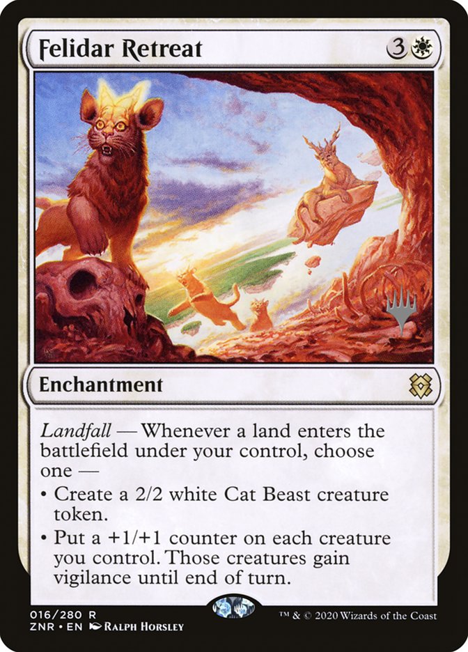 Felidar Retreat (Promo Pack) [Zendikar Rising Promos] (PZNR 16P)