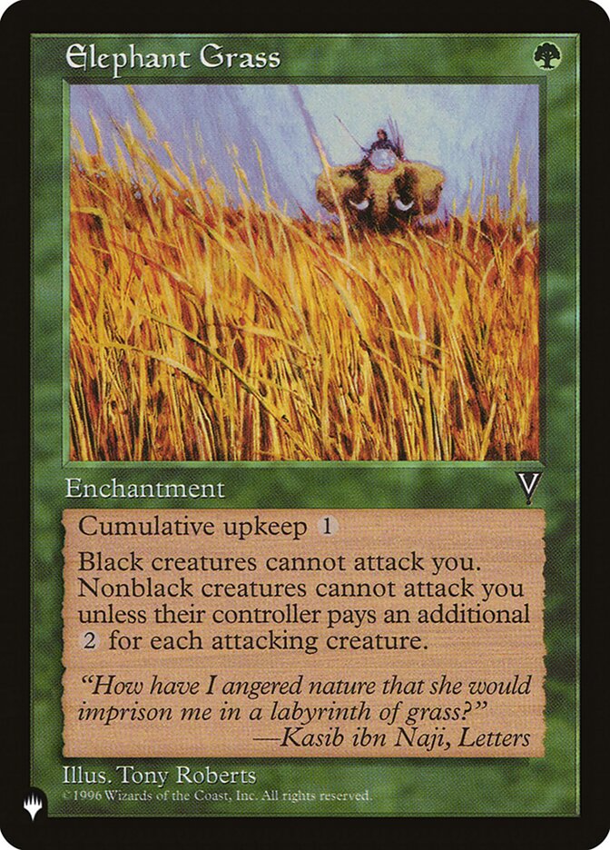 Elephant Grass [The List] (LVIS 104)