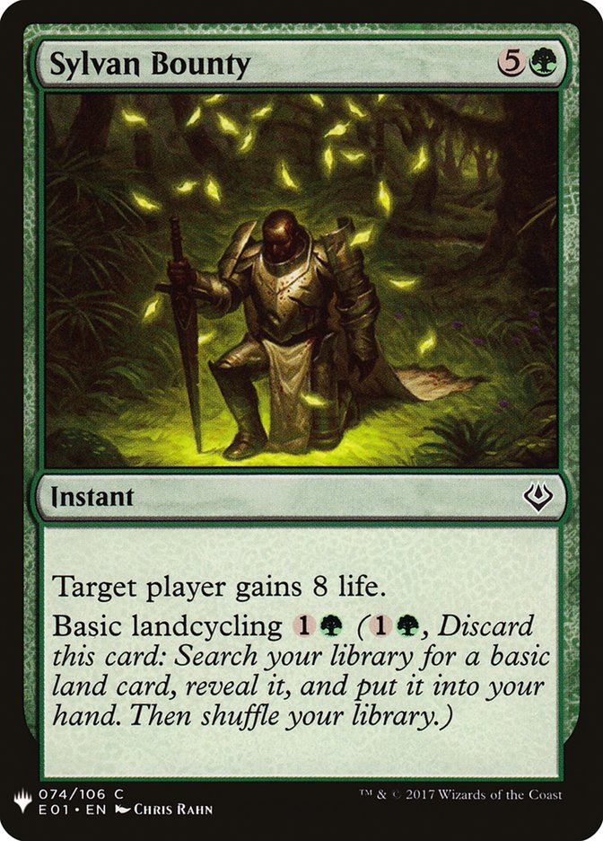 Sylvan Bounty [Mystery Booster] (MB1 1344)