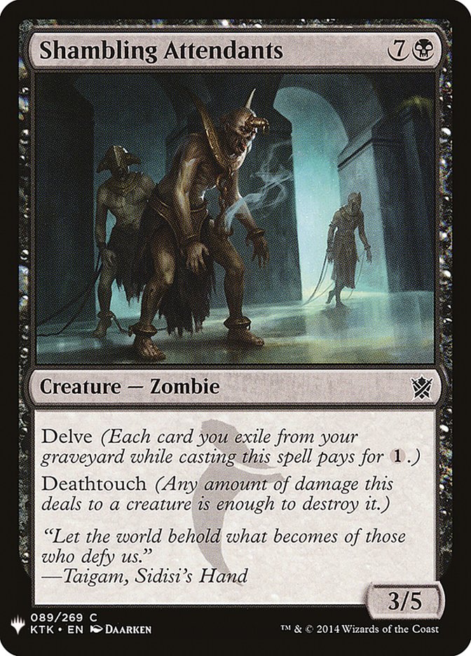 Shambling Attendants [Mystery Booster] (MB1 769)