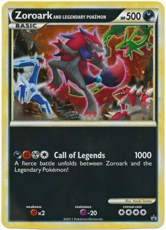 Zoroark and Legendary Pokemon (Jumbo Card) [Jumbo Cards]