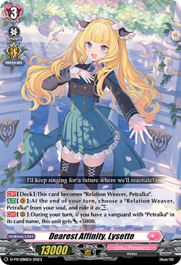 Dearest Affinity, Lysette (D-PR/284) [D Promo Cards]