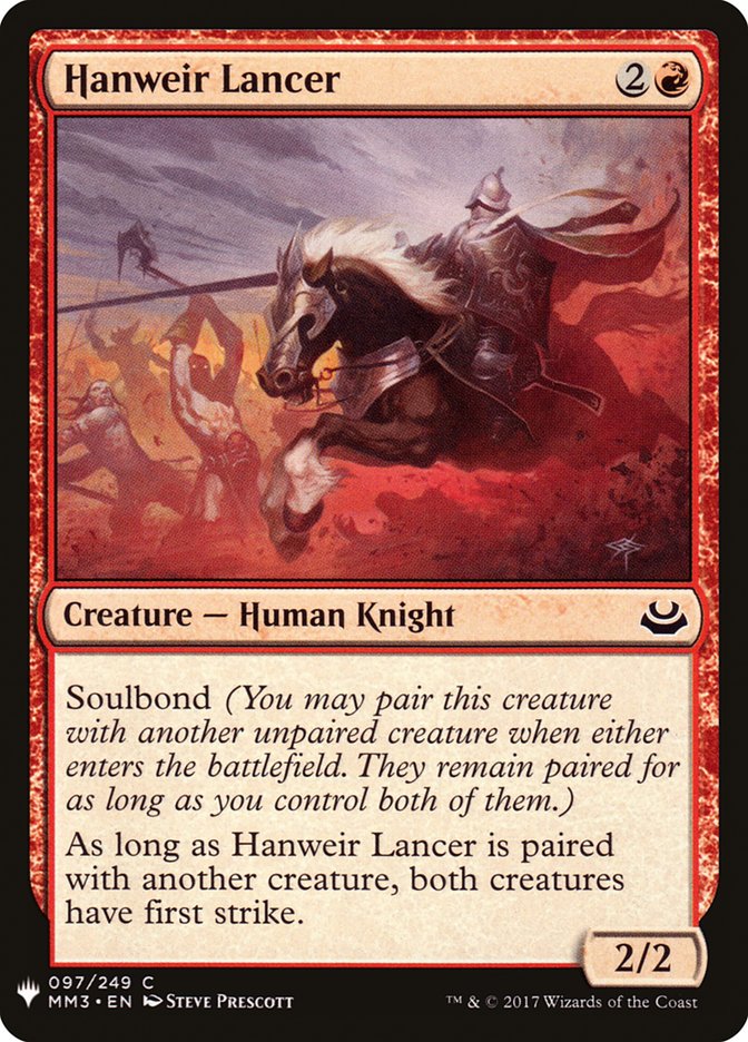 Hanweir Lancer [Mystery Booster] (MB1 972)