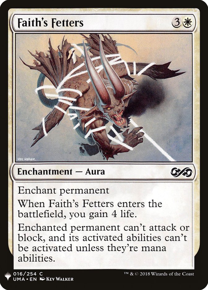 Faith's Fetters [Mystery Booster] (MB1 105)
