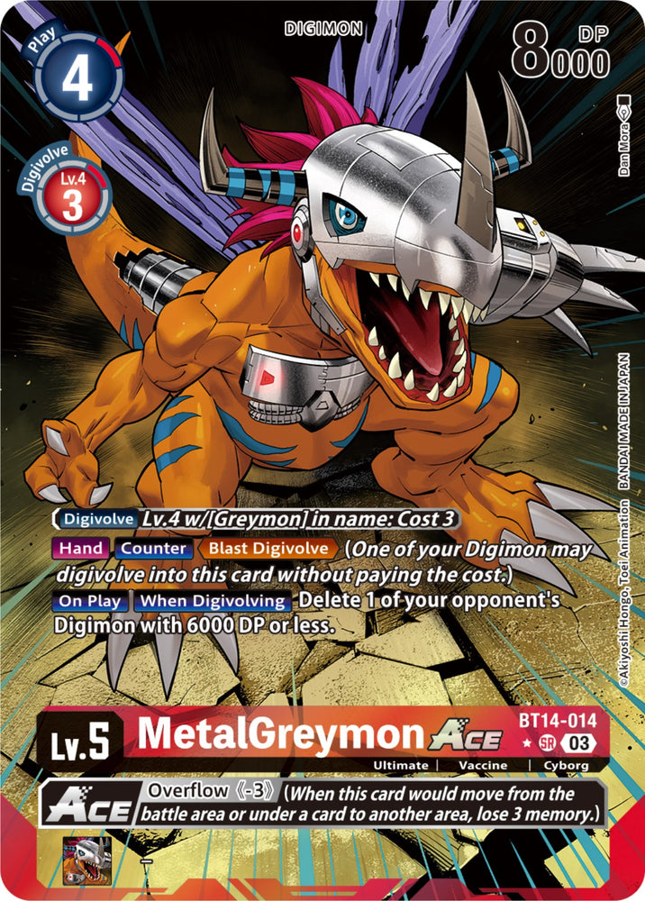 MetalGreymon Ace [BT14-014] [Blast Ace Booster]