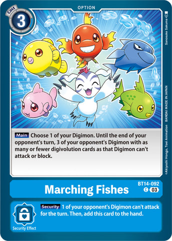 Marching Fishes [BT14-092] [Blast Ace Booster]