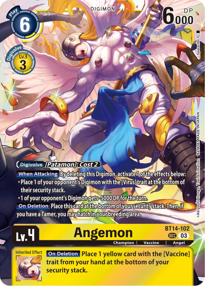 Angemon [BT14-102] [Blast Ace Booster]