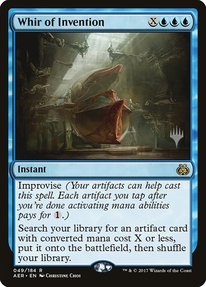 Whir of Invention [Aether Revolt Promos] (PAER 49P)
