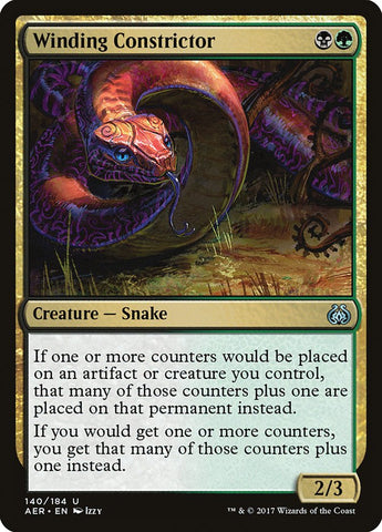 Winding Constrictor [Aether Revolt] (AER 140)
