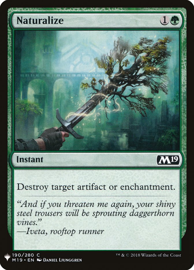 Naturalize [Mystery Booster] (MB1 1274)