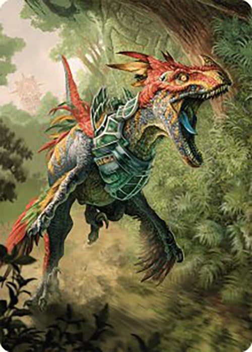 Dinosaur Token Art Card [The Lost Caverns of Ixalan Art Series Tokens]