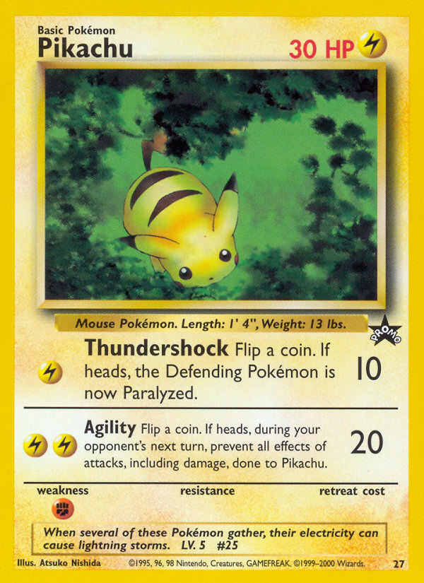Pikachu (27) [Wizards: Black Star Promos]