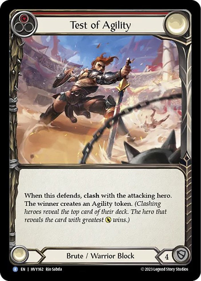 Test of Agility [HBY162] (Heavy Hitters)