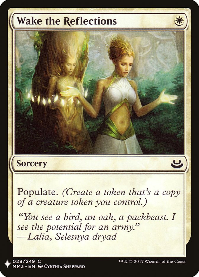Wake the Reflections [Mystery Booster] (MB1 269)