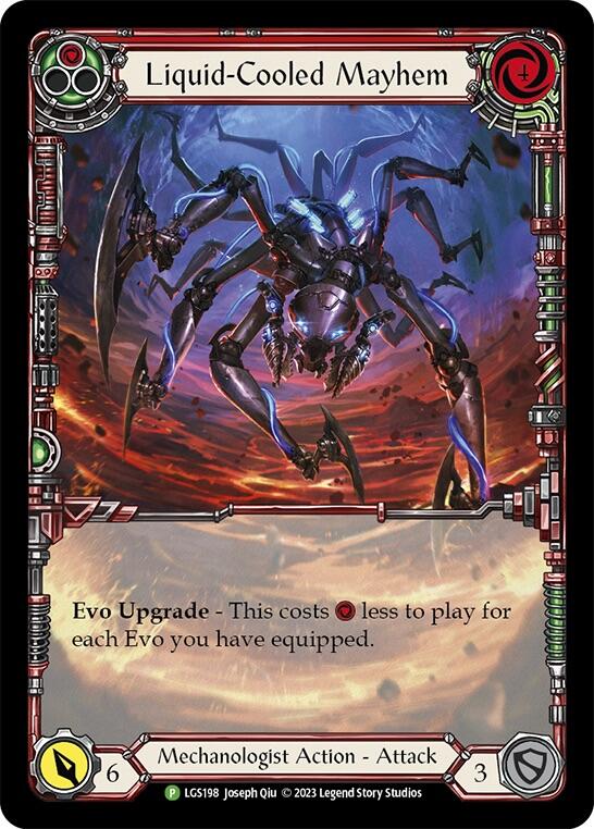 Liquid-Cooled Mayhem [LGS198] (Promo)  Rainbow Foil