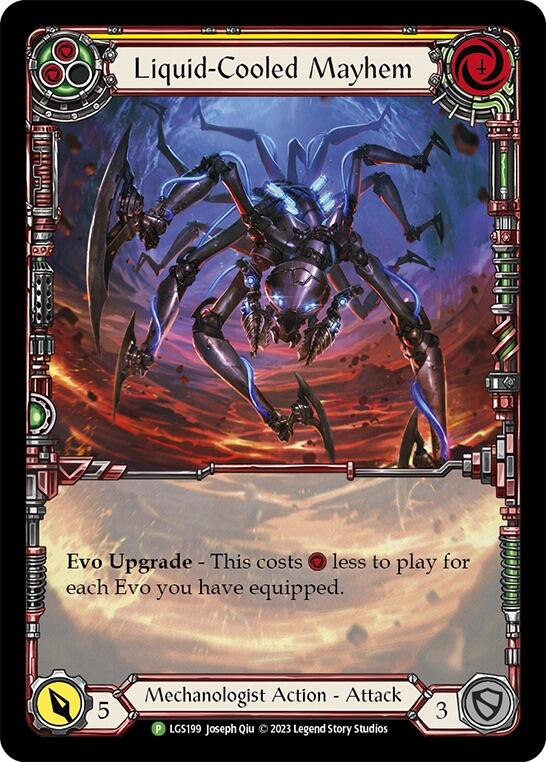 Liquid-Cooled Mayhem [LGS199] (Promo)  Rainbow Foil