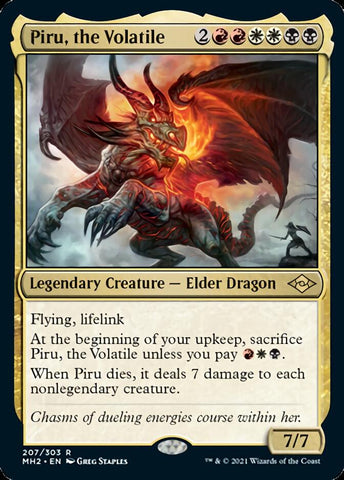 Piru, the Volatile [Modern Horizons 2] (MH2 207)